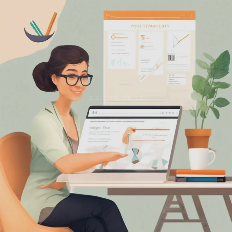 個別成長プランを実行するイメージ